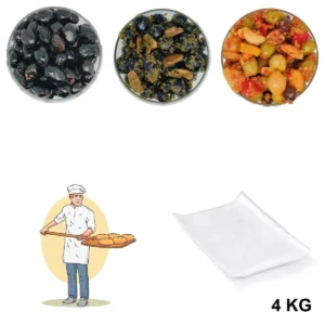 Pack Boulanger Olives Mixtes Dénoyautées - Les Délices de l'Olivier, grossiste en Provence.
