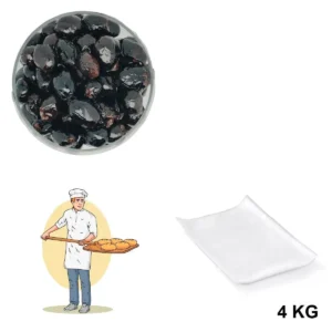 Pack Boulanger Olives Noires Dénoyautées - Les Délices de l'Olivier, en Provence.