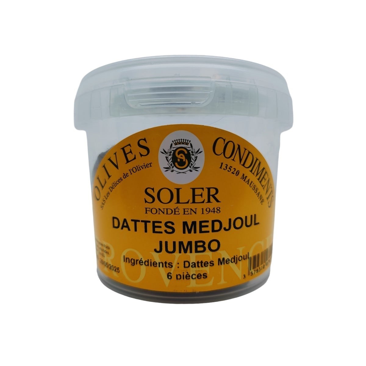 Dattes Medjoul Jumbo 6 pièces