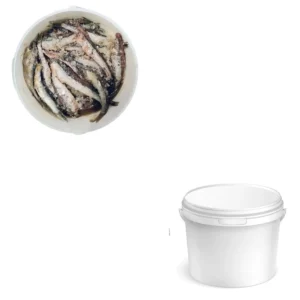 Seau Anchois au Sel 2,3 kg chez Les Délices de l'Olivier