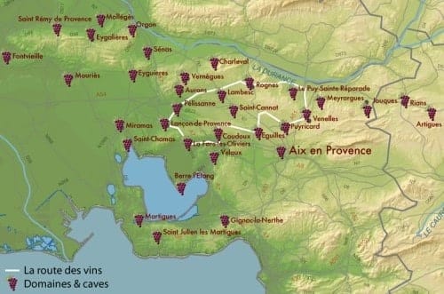 Route des vins de Provence