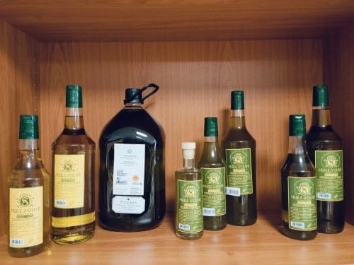 Les huiles d'olive chez Les Délices de l'Olivier
