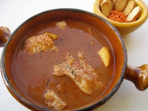 Soupe de poisson de roche marseillaise
