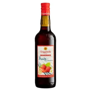Sirop Fraise de Carpentras 70 cl, Fabriqué à partir de fraises locales de Carpentras