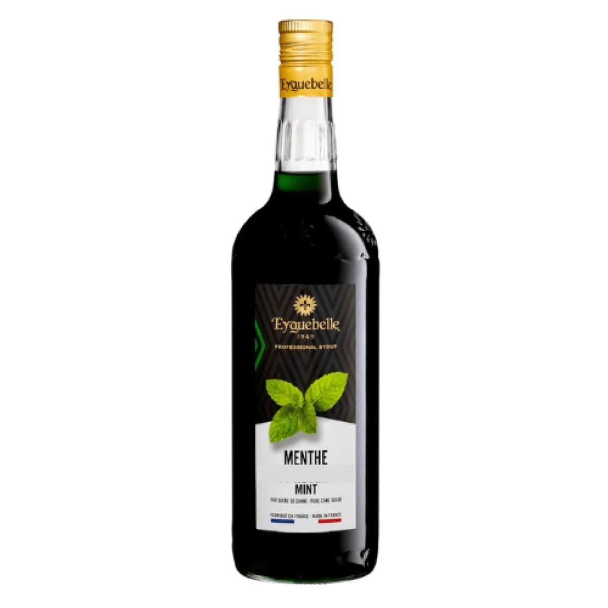 Sirop Menthe Verte 1 L Eyguebelle fabricant en Provence