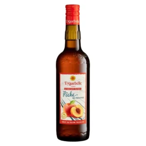 Sirop Pêche de Provence 70 cl Eyguebelle fabricant français en Provence