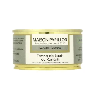 Terrine de lapin au Romarin - Maison Papillon- Les Délices de l'Olivier