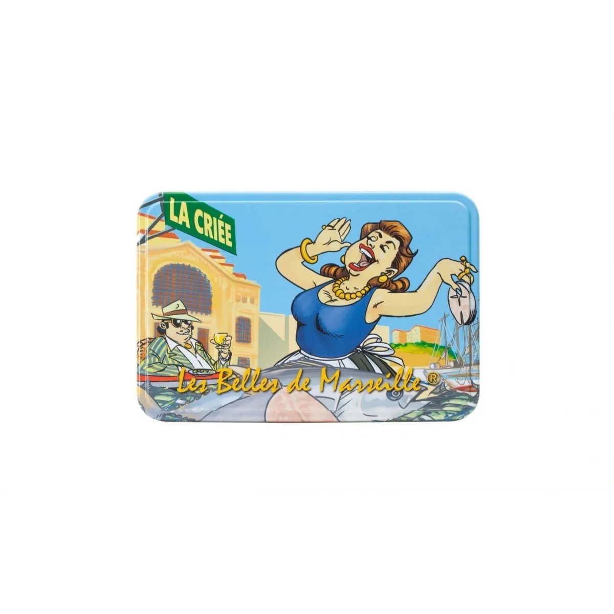 Coffret La Poissonnière 480g avec thon et maquereaux à l'huile d'olive
