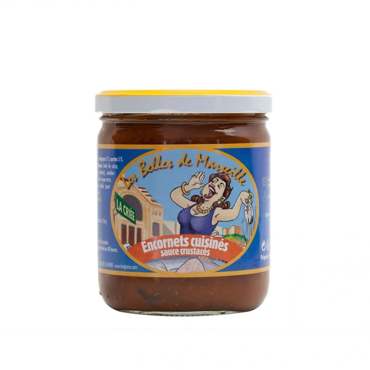 Encornets Cuisinés Les Belles de Marseille en bocal de 400 g