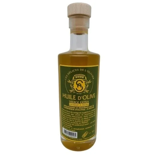Huile d'olive des Alpilles 25 cl - Les Délices de l'Olivier
