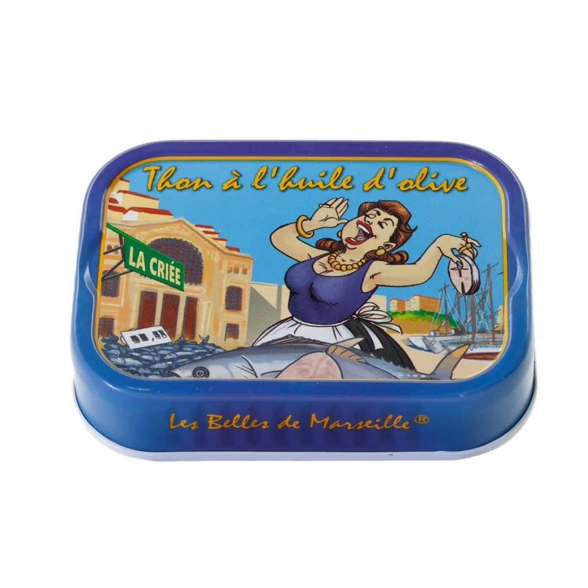 Thon à l'huile d'olive - Coffret La Poissonnière - Les Belles de Marseille