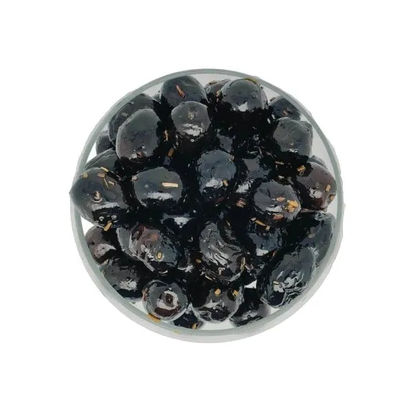 Conserver olives noires à la Grecque