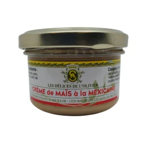 Crème de maïs à la mexicaine