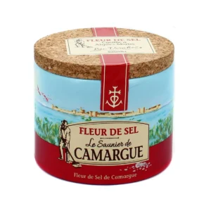Fleur de Sel de Camargue en pot de 125 g - Le Saunier de Camargue - Les Délices de l'Olivier