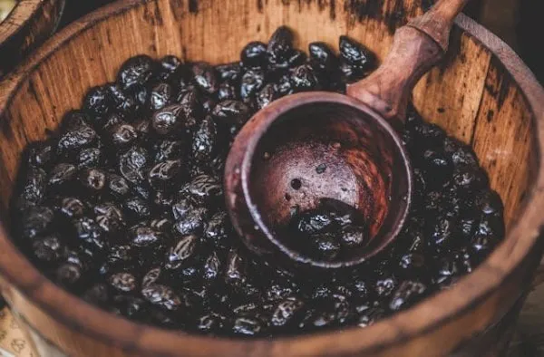 Olives noires façon Grèce