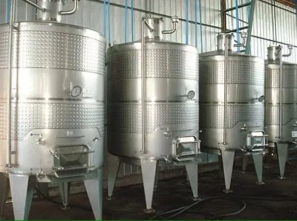 Cuves inox huile d'olive - Les Délices de l'Olivier