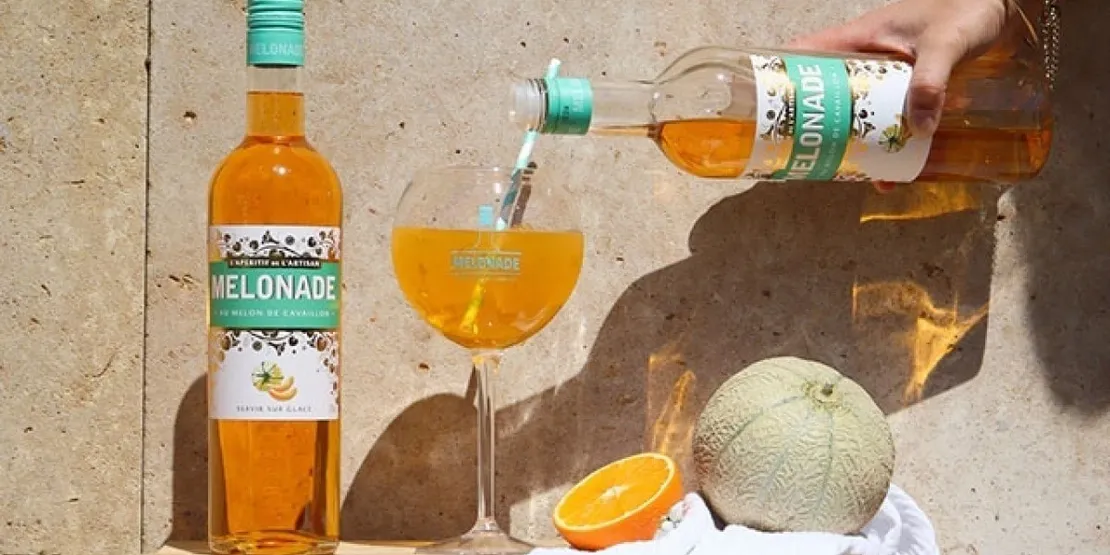 Melonade Eyguebelle, boisson estivale à base de melon