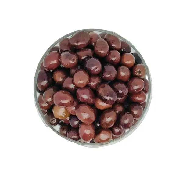 Olives coquillos présentation en coupe