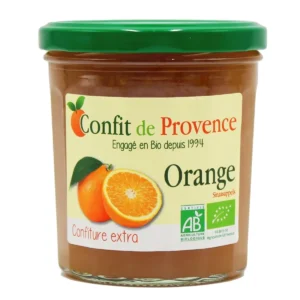 Confiture d'Orange Bio en pot de 370 g