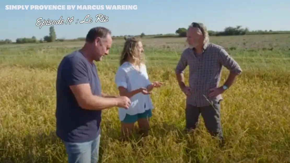 Marcus Wareing, Simply Provence, épisode 14, Le riz de Camargue