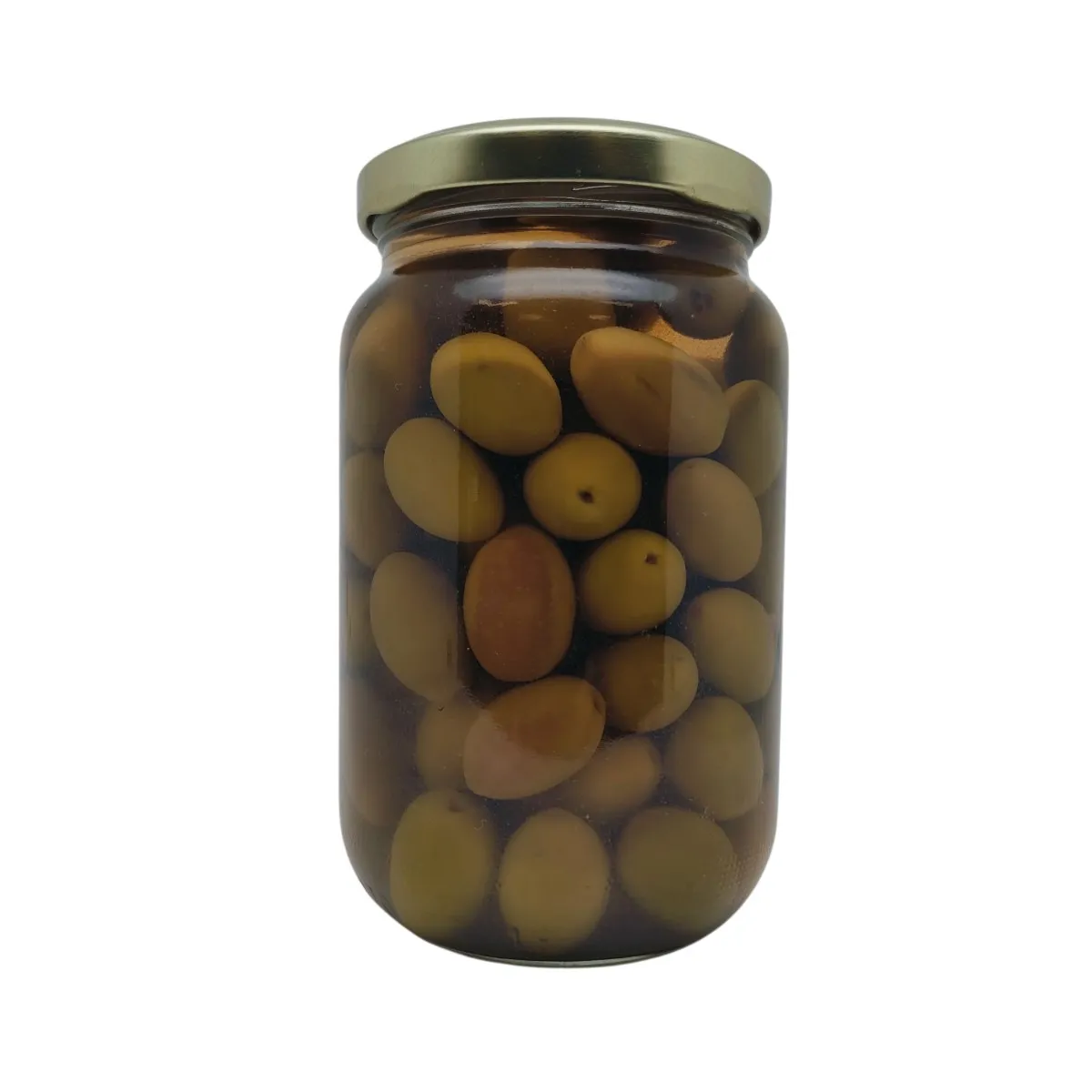 Olives picholines entières en bocal de 370 ml, poids net égoutté 200 g
