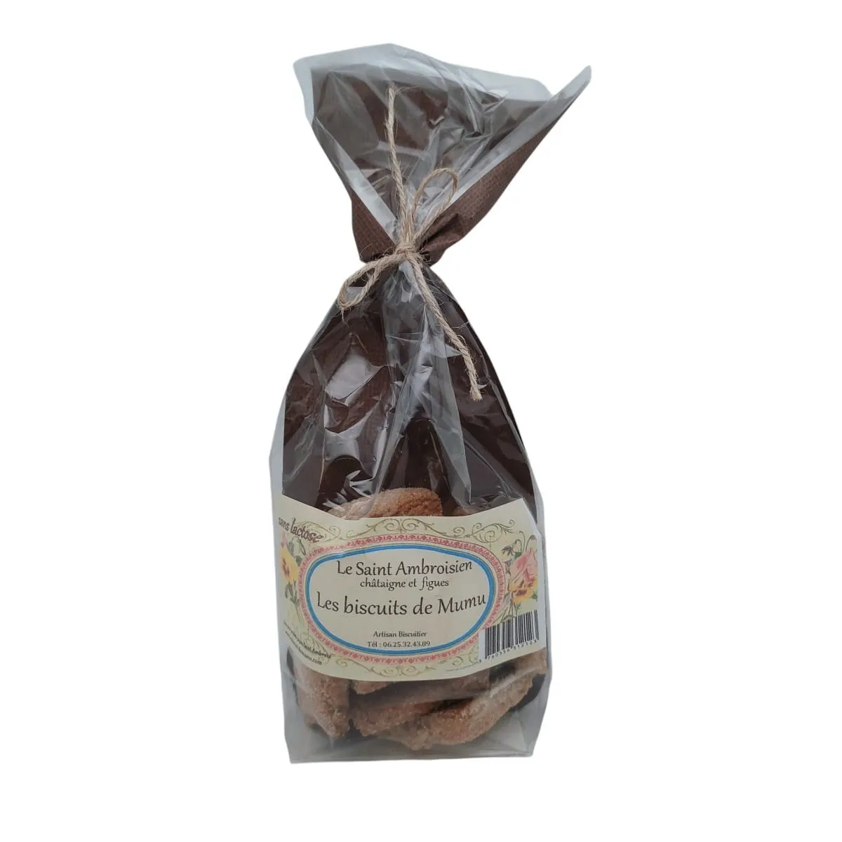 Biscuits Le Saint Ambroisien châtaigne et figues Les biscuits de Mumu